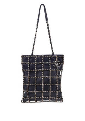 CHANEL Pre-Owned 2021 Chain Tote shoulder bag - Blue