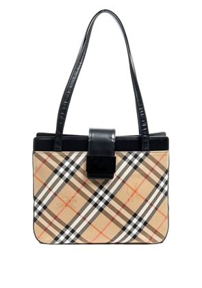 Burberry Pre-Owned 2000 Nova-check tote bag - Neutrals