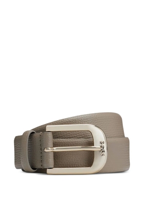 BOSS buckle leather belt - Neutrals