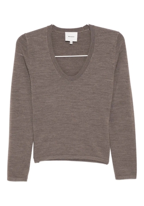 Reformation BENJI Merino top - Brown