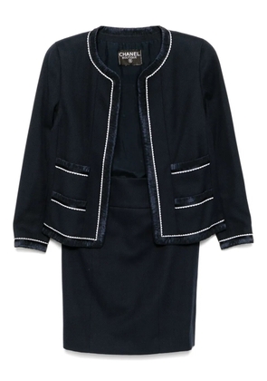 CHANEL Pre-Owned 1994 setup skirt suit - Blue