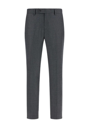 Boggi Milano bird's eye wool trousers - Grey