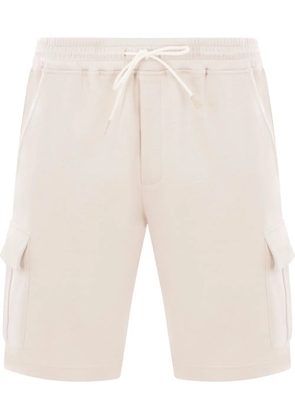 Eleventy jersey cargo shorts - Neutrals