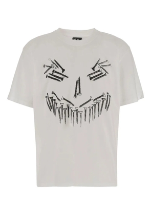 44 LABEL GROUP screw-face graphic T-shirt - Black