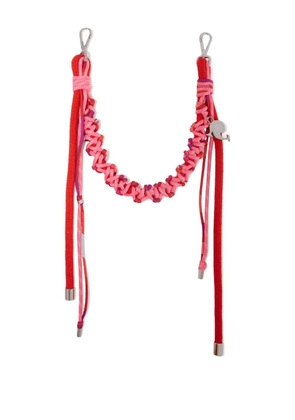 PUCCI braided rope belt - Red