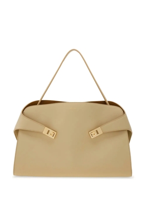 Ferragamo medium Hug Soft shoulder bag - Neutrals