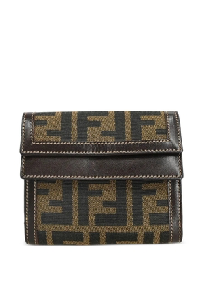 Fendi Pre-Owned 1990-2000s Zucca wallet - Brown