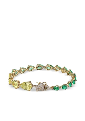 Anabela Chan 18K yellow gold Emerald Nova bracelet