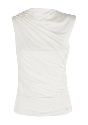 ANINE BING draped top - White