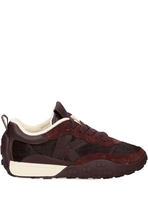 Kate Spade fur-textured sneakers - Brown