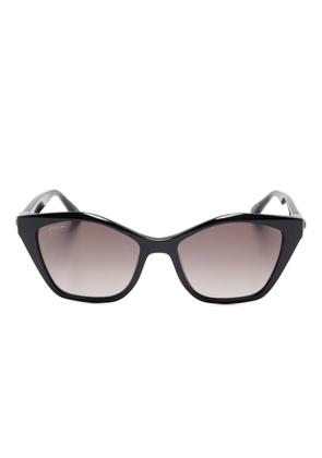 Aspinal Of London Chelsea crystal-embellished sunglasses - Black