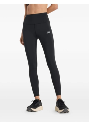 New Balance logo-detail leggings - Black