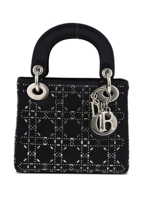 Christian Dior Pre-Owned Lady Dior mini shoulder bag - Black