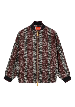 La DoubleJ long-sleeve bomber jacket - Black