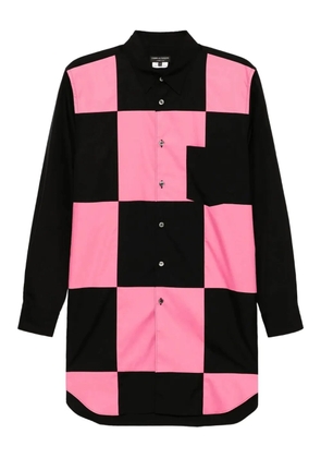 Comme des Garçons Homme Plus checked shirt - Black