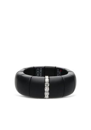 Roberto Demeglio 18K white gold Pura diamond ring - Black