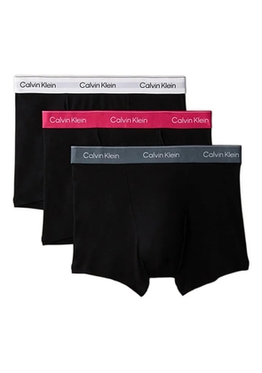 Calvin Klein logo-waistband boxers (set of three) - Black