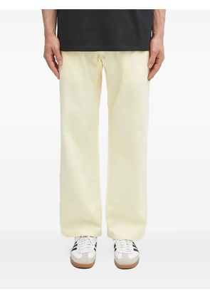 Gramicci elasticated-waist belted trousers - Yellow