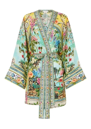 Camilla Tales Of Topkapi Palace wrap jacket - Blue