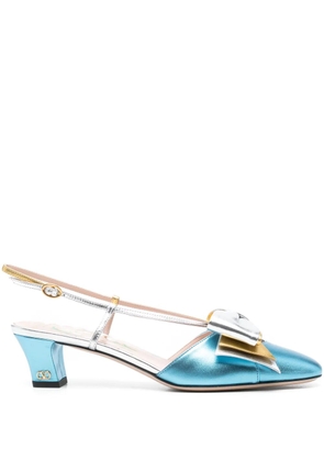 Valentino Garavani 45mm Bowow pumps - Blue