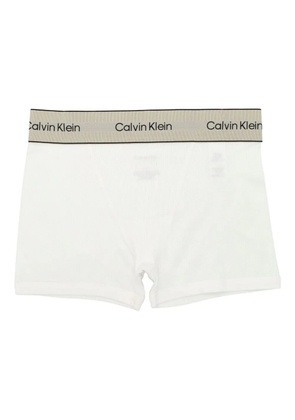 Calvin Klein logo-detail waistband briefs - White