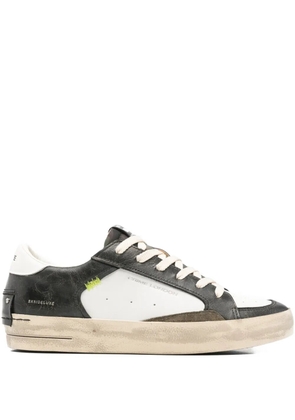 Crime London leather sneakers - White