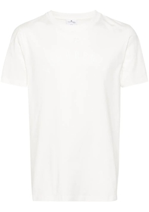 Courrèges logo-print cotton T-shirt - White