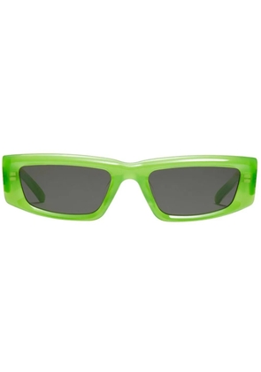Gentle Monster rectangle-frame sunglasses - Green