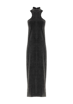 Osklen marble-plush maxi dress - Black