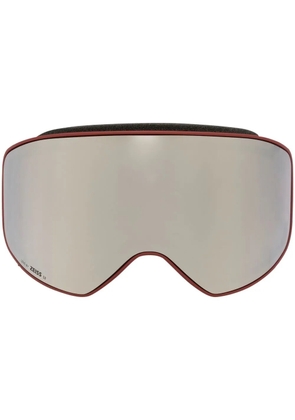 Chloé Eyewear logo-print goggle-style sunglasses - Red