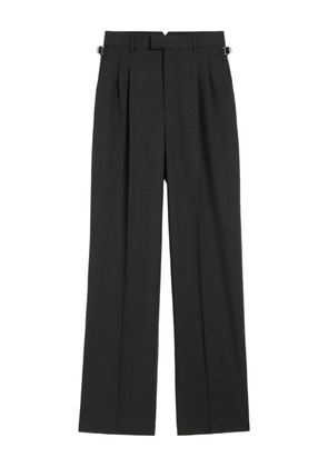 AMI Paris wool high-waist trousers - Grey