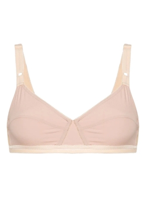 Nº21 scalloped-edges bra - Neutrals