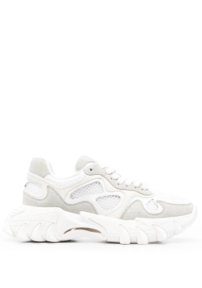 Balmain B-East panelled sneakers - White