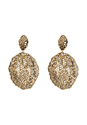 Aurelie Bidermann Vintage Lace earrings - Gold