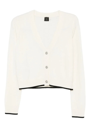 PINKO v-neck cardigan - White
