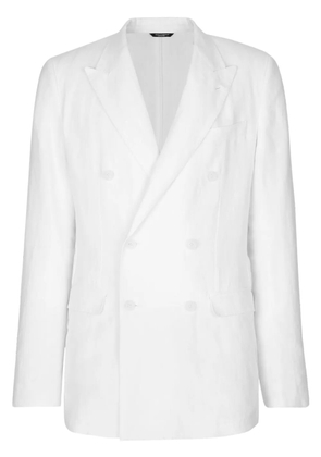 Dolce & Gabbana double-breasted suit jacket - White