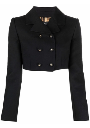 Dolce & Gabbana double-breasted cropped jacket - Black