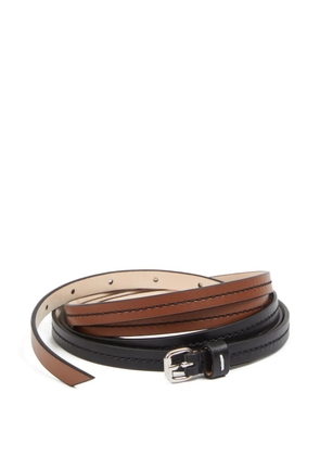 Maison Margiela reversible leather belt - Black