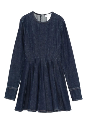 Sportmax Aereo panelled dress - Blue