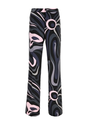 PUCCI printed-design trousers - Black