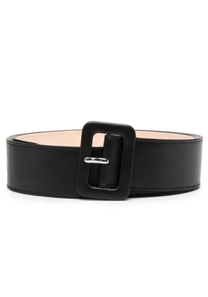 Maison Margiela buckled leather belt - Black