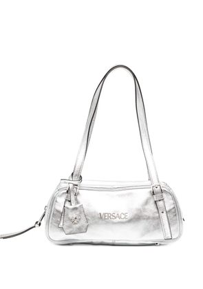 Versace Tag shoulder bag - Silver