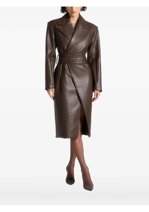 Manière De Voir Malya belted coat - Brown