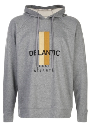 Delantic East Atlanta Runway fleece hoodie - Grey