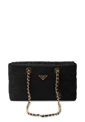 Prada quilted shoulder bag - Black