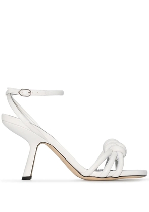 Nicholas Kirkwood Lexi Knot 105mm sandals - White
