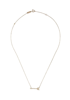Adina Reyter 14kt yellow gold arrow-pendant necklace