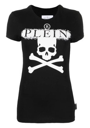 Philipp Plein skull-print short-sleeve T-shirt - Black