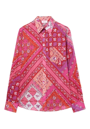 PUCCI Festa-print cotton shirt - Pink