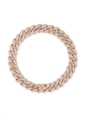 SHAY 18K rose gold essential diamond bracelet - Pink